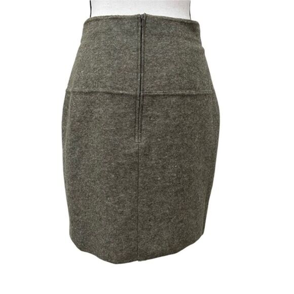 Country line green wool blend mini skirt dize 36 or S NWOT - Picture 2 of 5